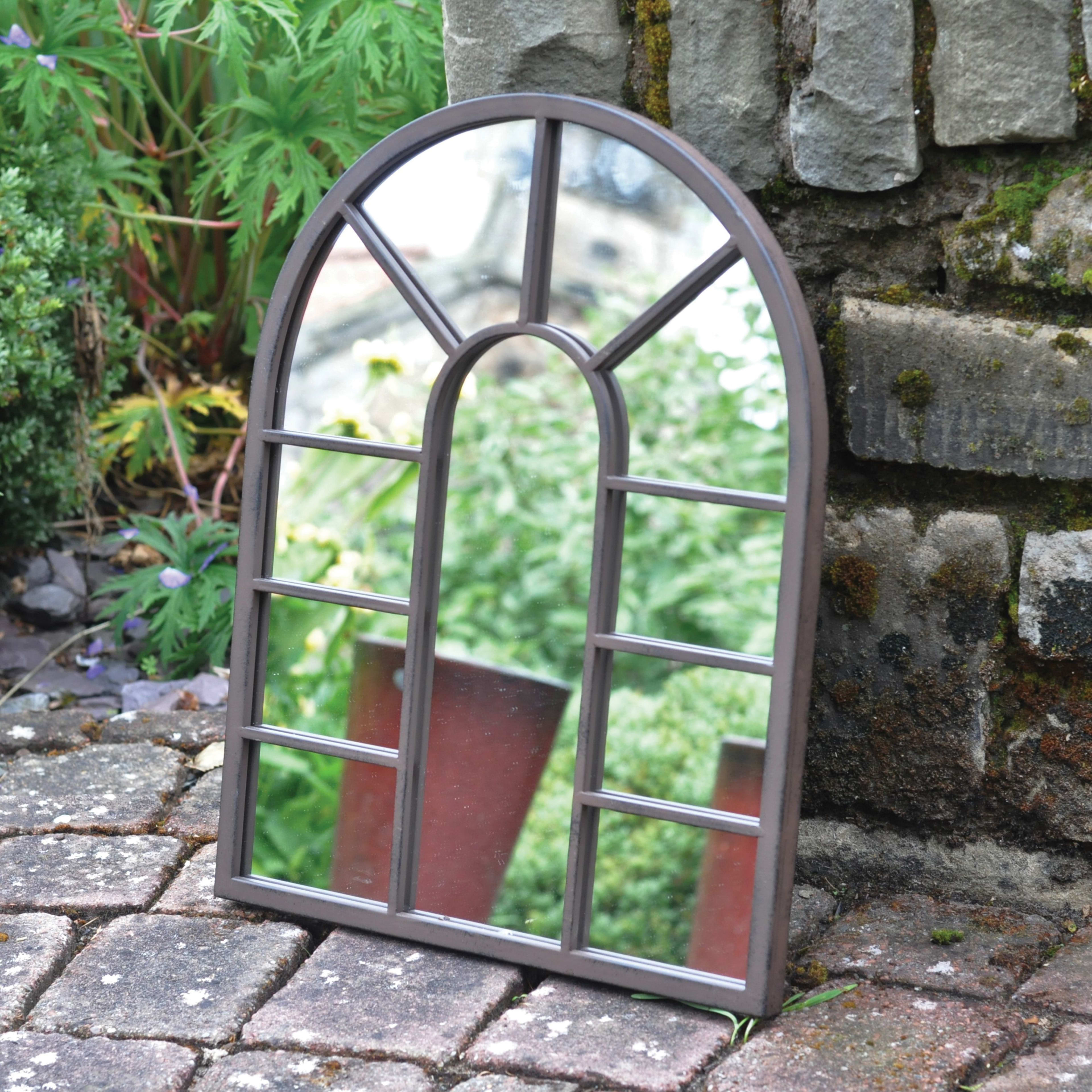 Urban Metal Outdoor Mirror lifestyle