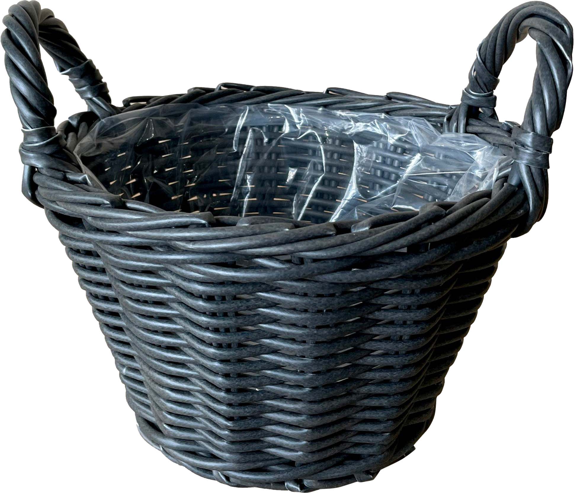 29cm Tetbury Basket Pot Ch lifestyle