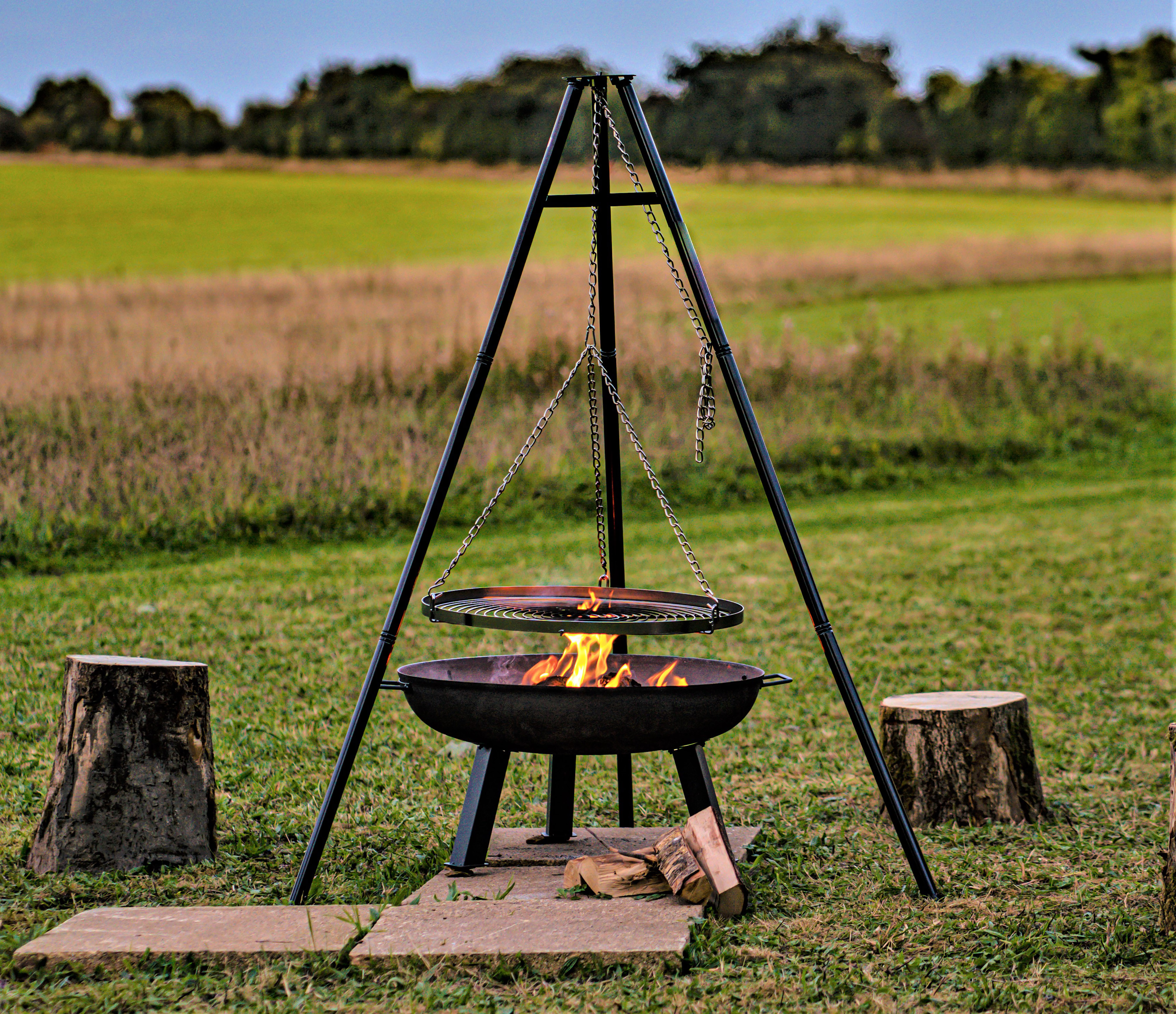 Fire Pit Tripod | Woodlodge Products