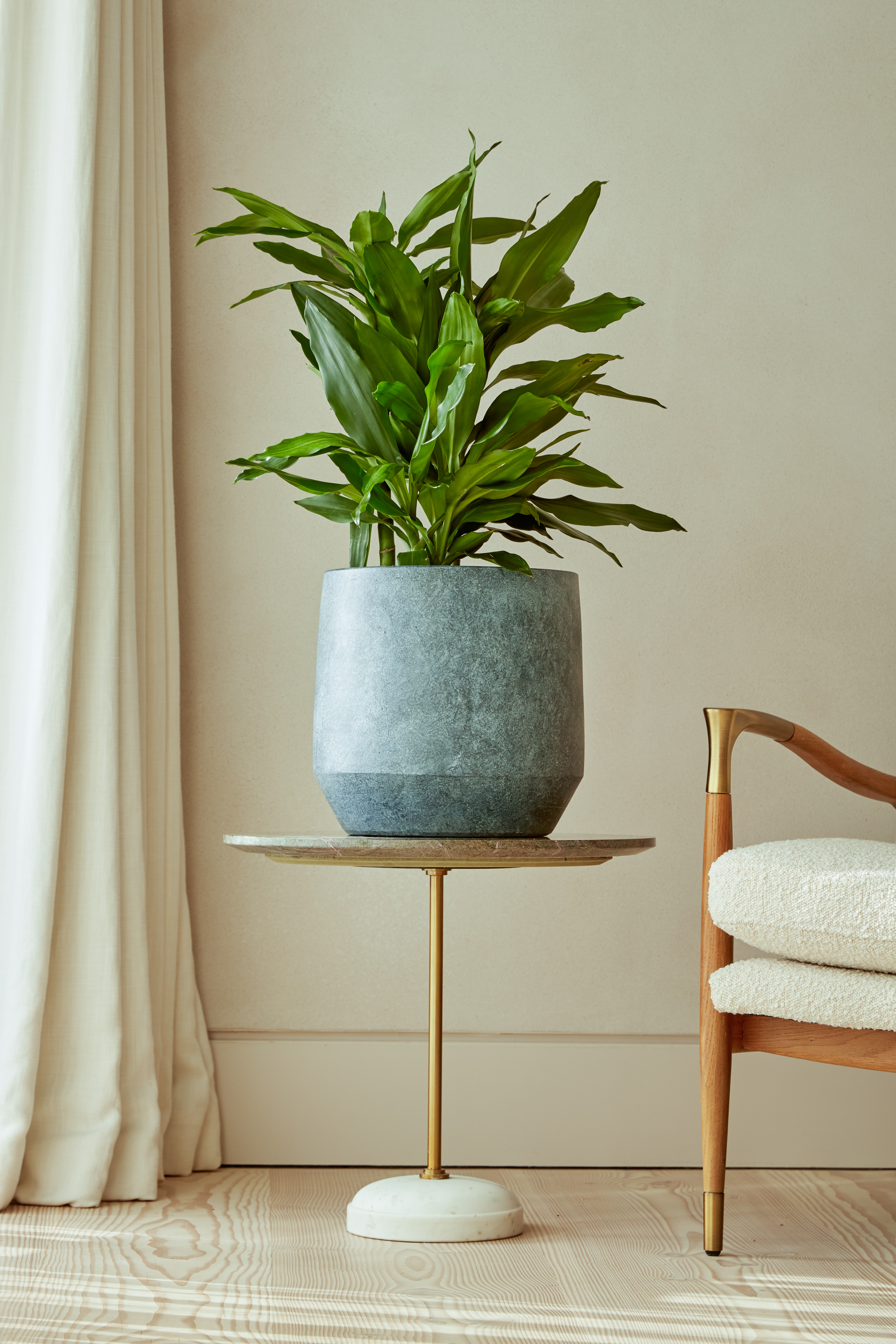 SRL BRIMTYPE PLANT POT-S valiem カタチ製作所 Zadie Etched Planters, Grey (Set of 2) — Kayu Home