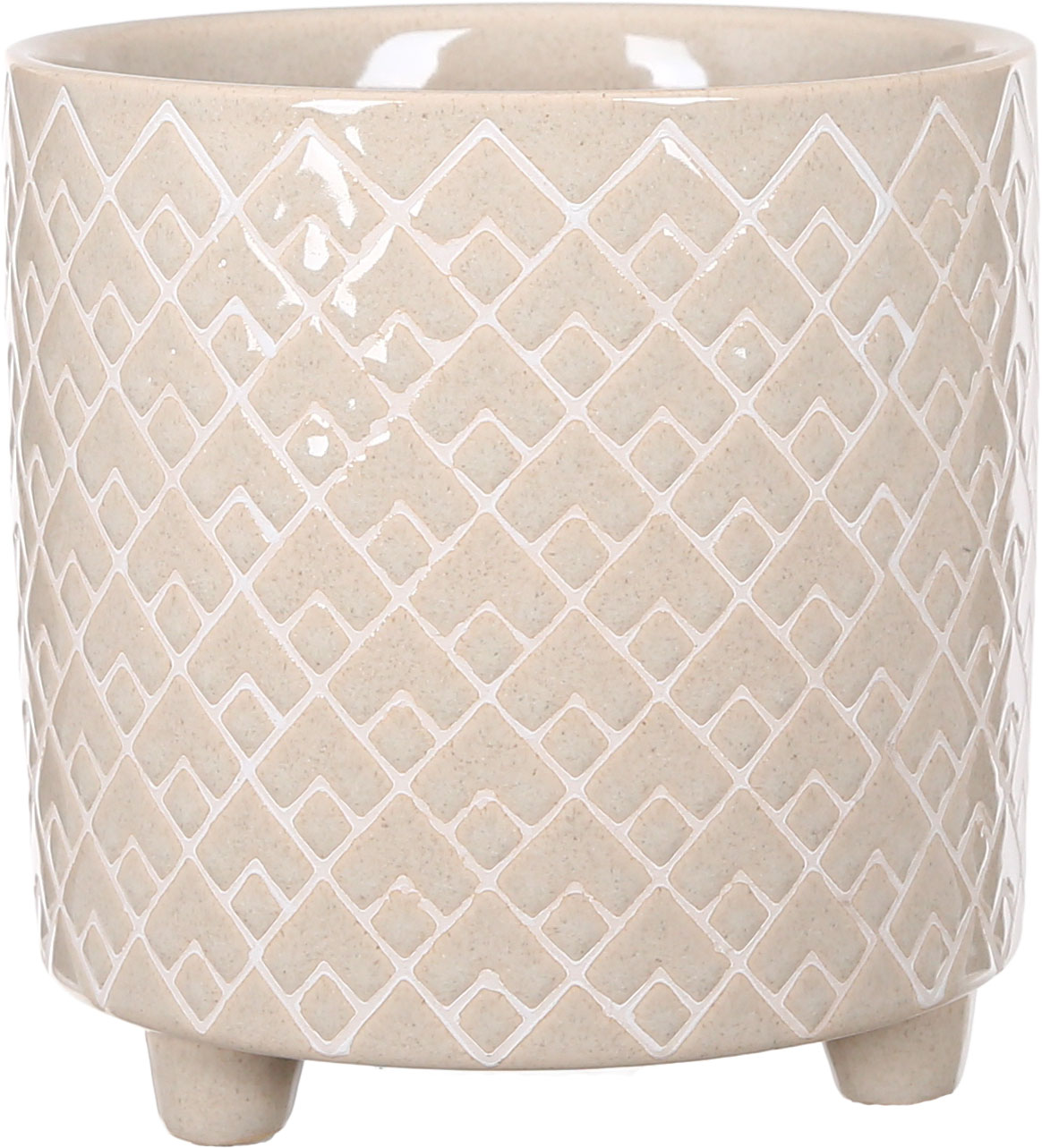 Ikat Pot Grey 16cm | Woodlodge Products